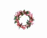 Christmas Red Wreath - Image 