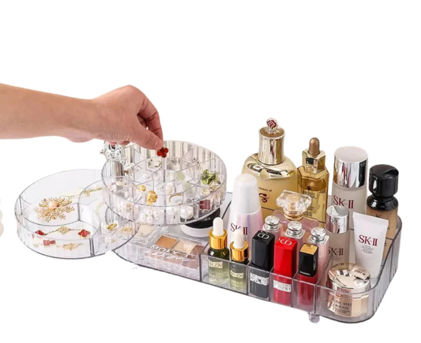 1 Cosmetics Rotating Vanity Storage Organizer - Image 1