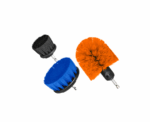 Wadfow 3Pcs Multipurpose Brush Set for Drill - Image 