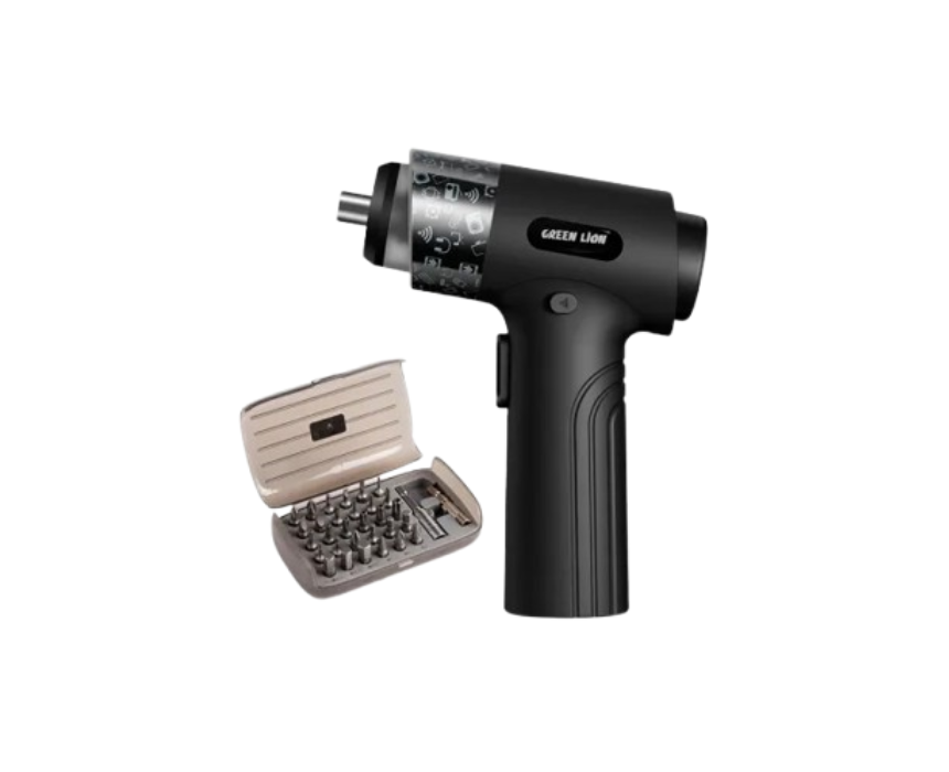 1 (6) Green Lion Electric Screwdriver Set 35 in 1 in Black - Image 1