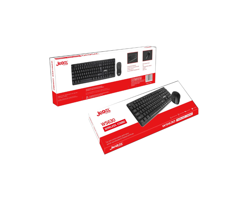 1 Arabic-English Wireless Office Keyboard - Image 1