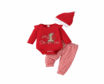 Christmas Outfit Set 6-9M - Image 