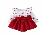 Red Dress Set 6-9M - Image 