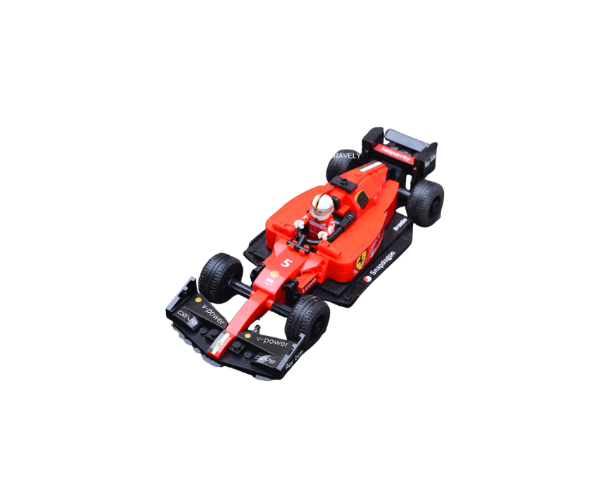 1 F1 Ferrari Bricks Car - Image 1