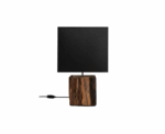 Artisanal Wood Table Lamp - Image 