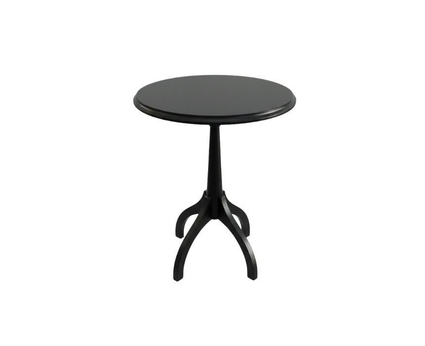 1 Black Side Table - Image 1