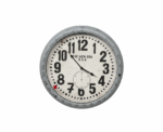 Industrial Grey Wall Clock - Image 