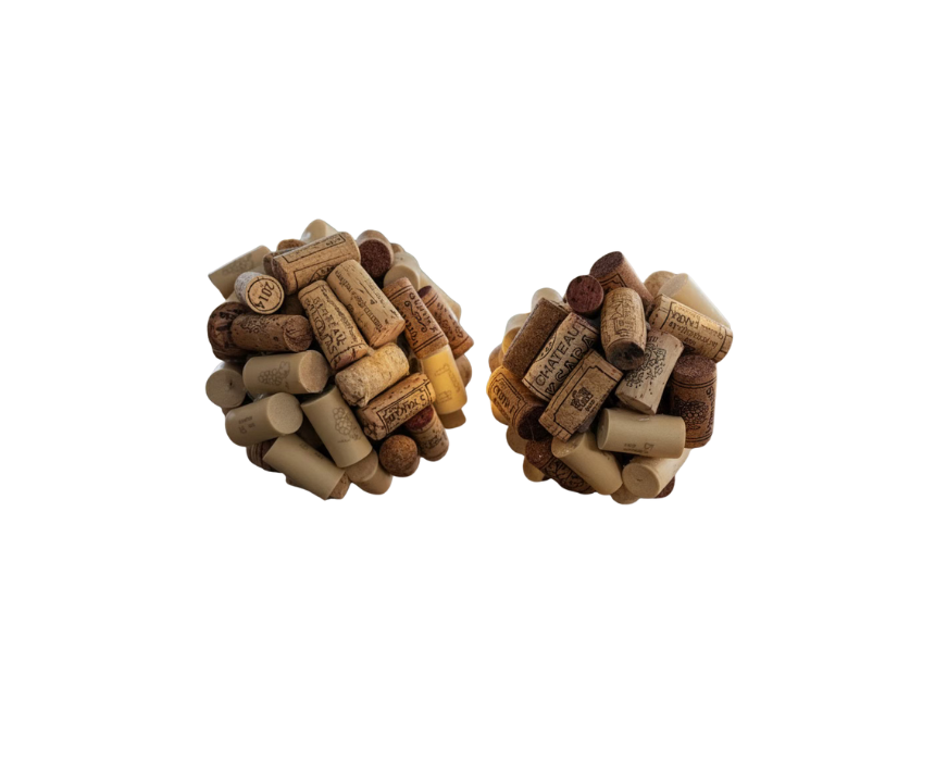 1 Upcycled Christmas Deco Balls - Image 1