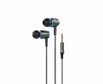 Green Lion Vibra Stereo Earphone in Black - Image 