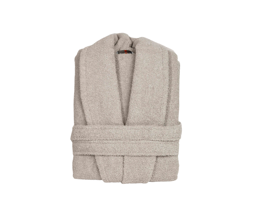 1 Classic Cotton Bathrobe - Image 1