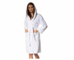 Luxury Hooded Bathrobe - Image 