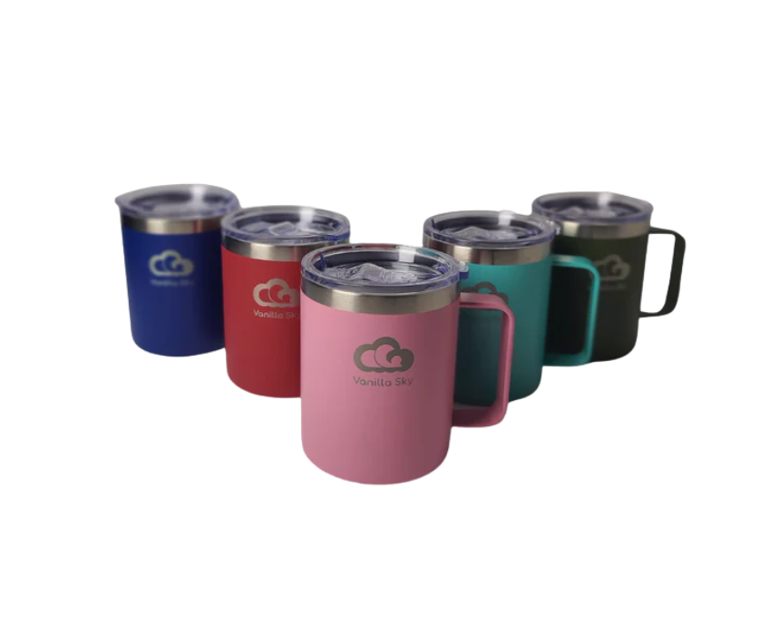 11 Stainless Steel Insulated Coffee Mug - Image 1