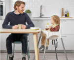 IKEA Highchair in White - Image 