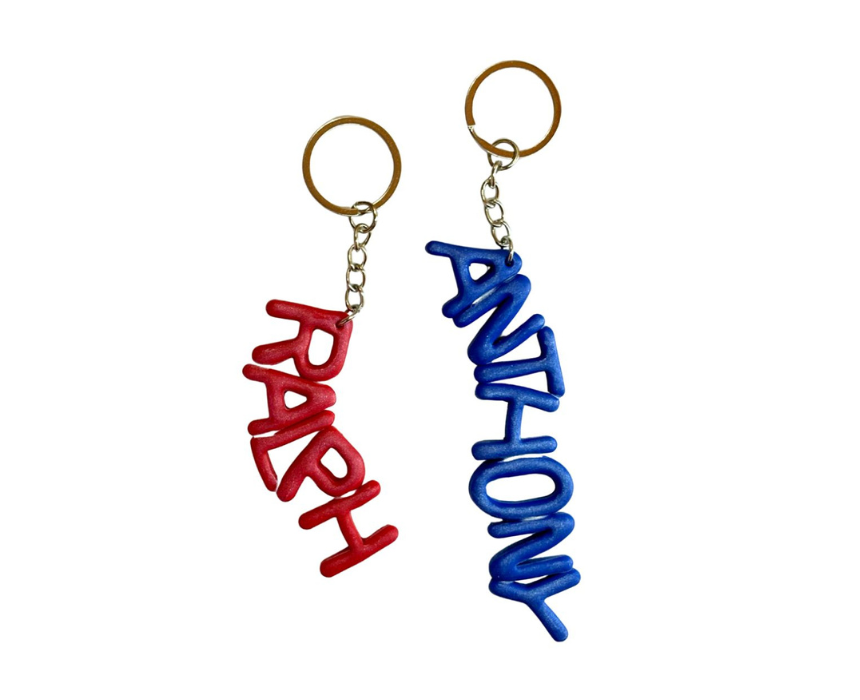 15 Personalized Name Keychain - Image 1