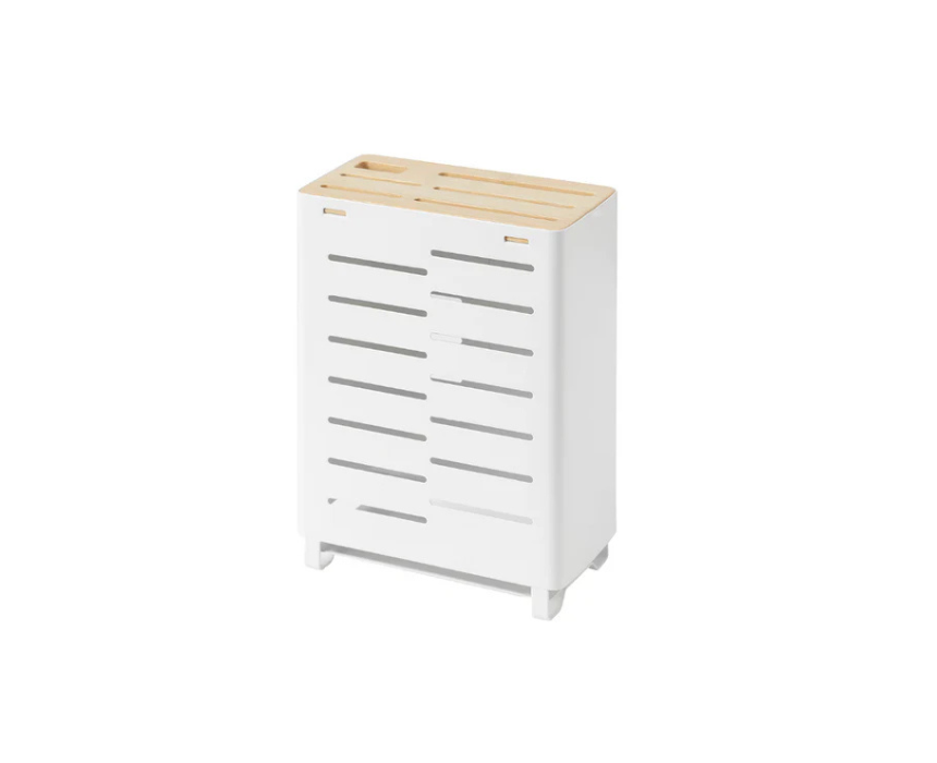 15 IKEA Bamboo Knife Holder in White - Image 1