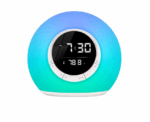 Night Light Clock with Bluetooth Speaker - Image 