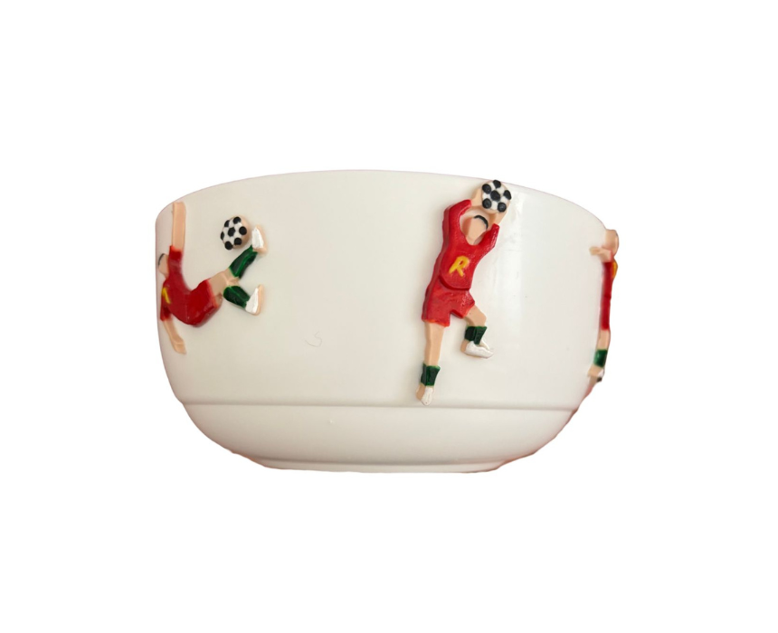 17 Football Plastic Bowl - Image 1