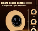 Night Light Clock with Bluetooth Speaker - Image 