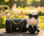 Black Chanel Labubu Outfit - Image 