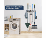 Cleaning Tools Organizer Rack - Image 