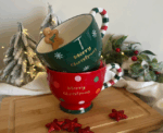 Christmas Ceramic Bowl - Image 