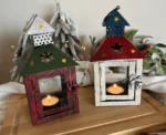 Christmas Decorative Medium Lantern - Image 