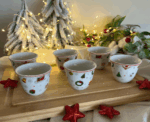 Christmas Coffee Cups Set - Image 
