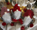 Christmas Gnome Holder Set - Image 