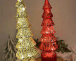 Christmas Glass Tree Light - Image 