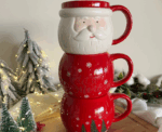 Christmas Santa Mug Set - Image 