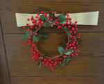 Christmas Red Wreath - Image 