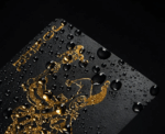 Waterproof Luxury Black Friends Playing Cards - Image 
