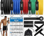 11Pcs Resistance Bands Set - Image 