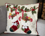 Christmas Socks Cushion Cover - Image 