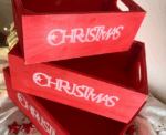Christmas Wooden Box - Image 