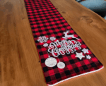 Christmas Wool Table Runner - Image 