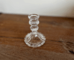 Transparent Glass Candle holder - Image 