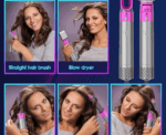 5 In 1 Hot Air Styler Hair Straightener - Image 