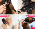 3 in 1 Hair Dryer, Straightener & Brush - Image 