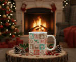 Holiday Square Mug - Image 