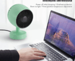 Desktop Mini Portable Fan And Heater - Image 