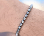 Titan Carved Hematite Bracelet - Image 