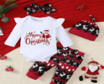 Christmas Outfit Set 3-6M - Image 