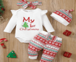 Christmas Outfit Set 6-9M - Image 