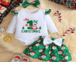 Christmas Outfit Set 3-6M - Image 