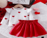 Heart Print Set 9-12M - Image 