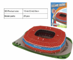 3D Puzzle - Allianz Arena Small Stadium - Image 