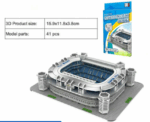 3D Puzzle - Santiago Bernabeu Small Stadium - Image 