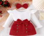 Set in Red & White 12-18M - Image 
