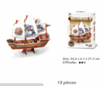 3D Puzzle - Junk Ship - Image 